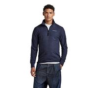 G-STAR Lightweight Astro Half Zip Sweater T-Shirt, Multicolore (Servant Blue Htr D20383-c887-b239), XS Uomo
