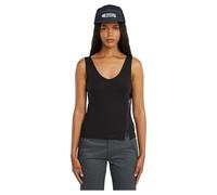 G-STAR Maglietta da Donna asimmetrical Zip Slim Canotta Wmn, Nero (Dk Black D26226-d275-6484), XL