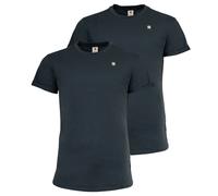 G-STAR Maglietta 'Lash' zappiro / antracite Uomo G-STAR XL