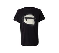 G-STAR Maglietta nero / bianco Uomo G-STAR L