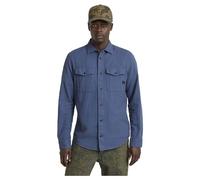 G-STAR Marine Slim Long Sleeve Shirt, Maglietta Uomo, Blu (Vintage Indigo Gd D24963-d454-g305), XS