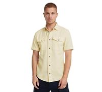 G-STAR Marine Slim Shirt, Maglietta Uomo, Beige (Ecru Gd D19751-d454-c487), L