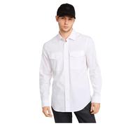 G-STAR Marine Slim Shirt, Maglietta Uomo, Bianco (White D24963-d701-110), XL