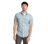 G-STAR Marine Slim Shirt, Maglietta Uomo, Blu (Faze Blue Gd D19751-d454-c589), XS