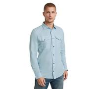 G-STAR Uomo Marine Slim Shirt, Blu (faze blue gd D24963-D454-C589), S