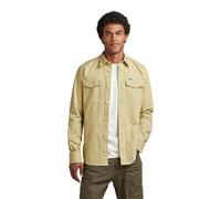 G-STAR Marine Slim Shirt, Maglietta Uomo, Verde Scuro (Leek Green D20165-d187-d613), S