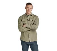 G-STAR Marine Slim Shirt, Maglietta Uomo, Verde Scuro (Shamrock Gd D20165-d454-b681), S
