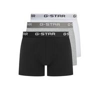 G-STAR Ash Bermuda, Nero-Grigio mélange-Bianco Brillante, XL (Pacco da 3) Uomo