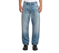 G-Star Men's Dakota Regular Straight Jeans, Colour Blue, Size: Waist 32, Inseam 32