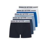 G-Star Men's Hemlock 5 Pack Trunks, Black - Bright White - Grey Marl - Dark Grey Marl - Navy, XXL