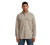 G-Star Men's Marine Jersey Shirt LS, Size: M, Color Beige
