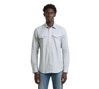 G-Star Men's Marine Slim Long Sleeve Shirt, Size: L, Color Multicolor