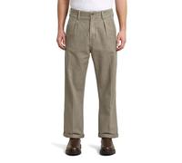 G-Star Men's Pleated Chino Relaxed, Size: 38/32, Color Brown