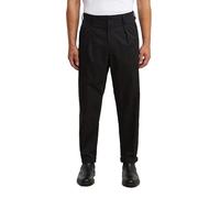 G-Star Men's Pleated Chino Relaxed Tapered, Size: 33/30, Color Black