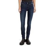 G-STAR Midge Saddle Straight Jeans Donna, Blu (Dk Aged D02153-6553-89), 24W / 30L