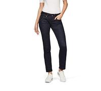 G-STAR Midge Saddle Straight Jeans Donna, Multicolore (Medium Indigo Aged D07145-8968-6028), 32W / 32L