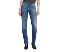 G-STAR Midge Slim Straight Wmn, Jeans Donna, Blu (Faded Blue Stream D26424-d760-h073), 32W / 32L