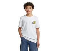 G-Star Nifous R T SS T-Shirt Bambini e Ragazzi (Pacco da 1)