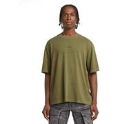 G-STAR Overdyed Center Chest Boxy T-Shirt, T-Shirt Uomo, Verde Scuro (Mayfly GD D24780-C756-H031), M
