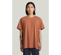G-Star Overdyed Center Chest Loose R T Red Taglia: M | Magliette basic Outlet | Uomo | Rosso