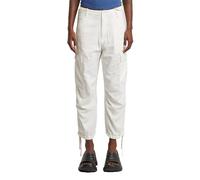 G-STAR Pantaloni da Donna Cropped Cargo Wmn, Bianco (Lt Chalk GD D26144-d454-g377), 26W