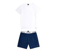 G-star D29403-01 Short Sleeve Pyjama Bianco,Blu M Uomo
