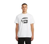 G-Star Raw C.V. G Icon gr r t T-Shirt, White, M Men's