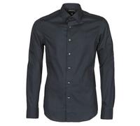 G-Star Raw Camicia a maniche lunghe DRESSED SUPER SLIM SHIRT LS in Nero EU S