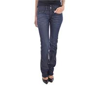 G-STAR RAW New Ford Straight Jeans, Blu (Dk Aged 5643-89), 25W / 32L Donna