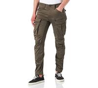 G-STAR Rovic Zip 3D Regular Tapered Pants, Pantaloni, Uomo, Marrone (GS Grey D02190-5126-1260), 28W / 32L