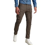 G-STAR Rovic Zip 3D Regular Tapered Pants, Pantaloni, Uomo, Marrone (GS Grey D02190-5126-1260), 32W / 32L