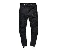 G-STAR Rovic Zip 3D Regular Tapered Pants, Pantaloni, Uomo, Multicolore (Dk Black D02190-5126-6484), 33W / 32L