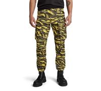 G-STAR Rovic Zip 3d Regular Tapered Pants Uomo, Multicolore (Dk Lemon Tiger Camo D02190-d553-g394), 35W / 32L
