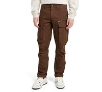 G-STAR Rovic Zip 3D Regular Tapered Pants, Pantaloni, Uomo, Rosso (Dk Plum GD D02190-D752-G701), 32W / 32L