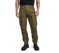G-STAR Rovic Zip 3D Regular Tapered Pants, Pantaloni, Uomo, Verde Scuro (Dark Olive D02190-D213-C744), 29W / 32L