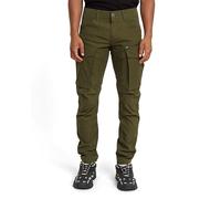G-STAR Rovic Zip 3D Regular Tapered Pants, Pantaloni, Uomo, Verde Scuro (Shadow Olive D02190-D909-B230), 36W / 32L
