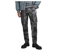 G-STAR Rovic Zip 3d Regular Tapered Pants Uomo, Multicolore (Dk Black Blurry Camo D02190-d326-g144), 33W / 34L