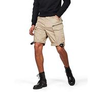 G-STAR Rovic Zip Relaxed Shorts, Pantaloncini Uomo, Beige (Dune D08566-5126-239), 29