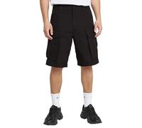 G-STAR Rovic Zip Relaxed Shorts, Pantaloncini Uomo, Nero (Dk Black D08566-d909-6484), 36