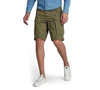 G-STAR Rovic Zip Relaxed Shorts, Pantaloncini Uomo, Verde Scuro (Sage D08566-5126-724), 26