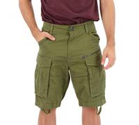 G-STAR Pantaloni cargo 'Rovic Relaxed' verde scuro / nero, Taglia 48