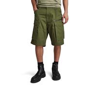 G-STAR Uomo Rovic Zip Relaxed Shorts, Verde scuro (shadow olive D08566-D384-B230), 31