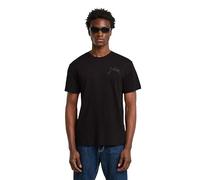 G-STAR Script R T T-Shirt, Nero (Dk Black D26823-d976-6484), XL Uomo