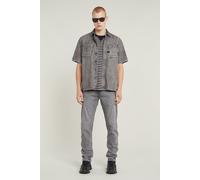G-Star Slanted Double Pocket Regular Shirt S/s Sun Faded Graphite G Taglia: L | Camicie Casual Outlet | Uomo