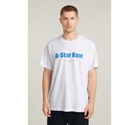 G-Star Symbols Print Loose R T White Taglia: XL | Magliette basic Outlet | Uomo | Bianco