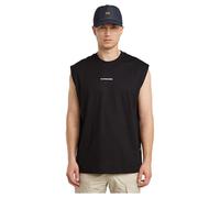 G-STAR Boxy SL R T T-Shirt, (Dk Black D26028-c336-6484), L Uomo