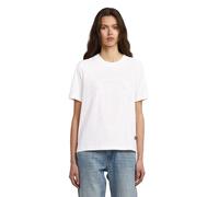 G-STAR Testo gr r t Wmn, Bianco (Milk D27104-336-111), XS