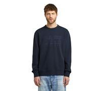 G-STAR Text Graphic R SW Felpa, Blu (Salute D27094-e209-c742), L Uomo