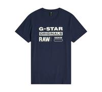 G-star, ,Tops ,Uomo ,Blu ,L Graphic 8 T-Shirt
