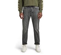 G-STAR Uomo Triple A Regular Straight Jeans, Grigio (worn in tin restored D19161-C526-C944), 30W / 32L